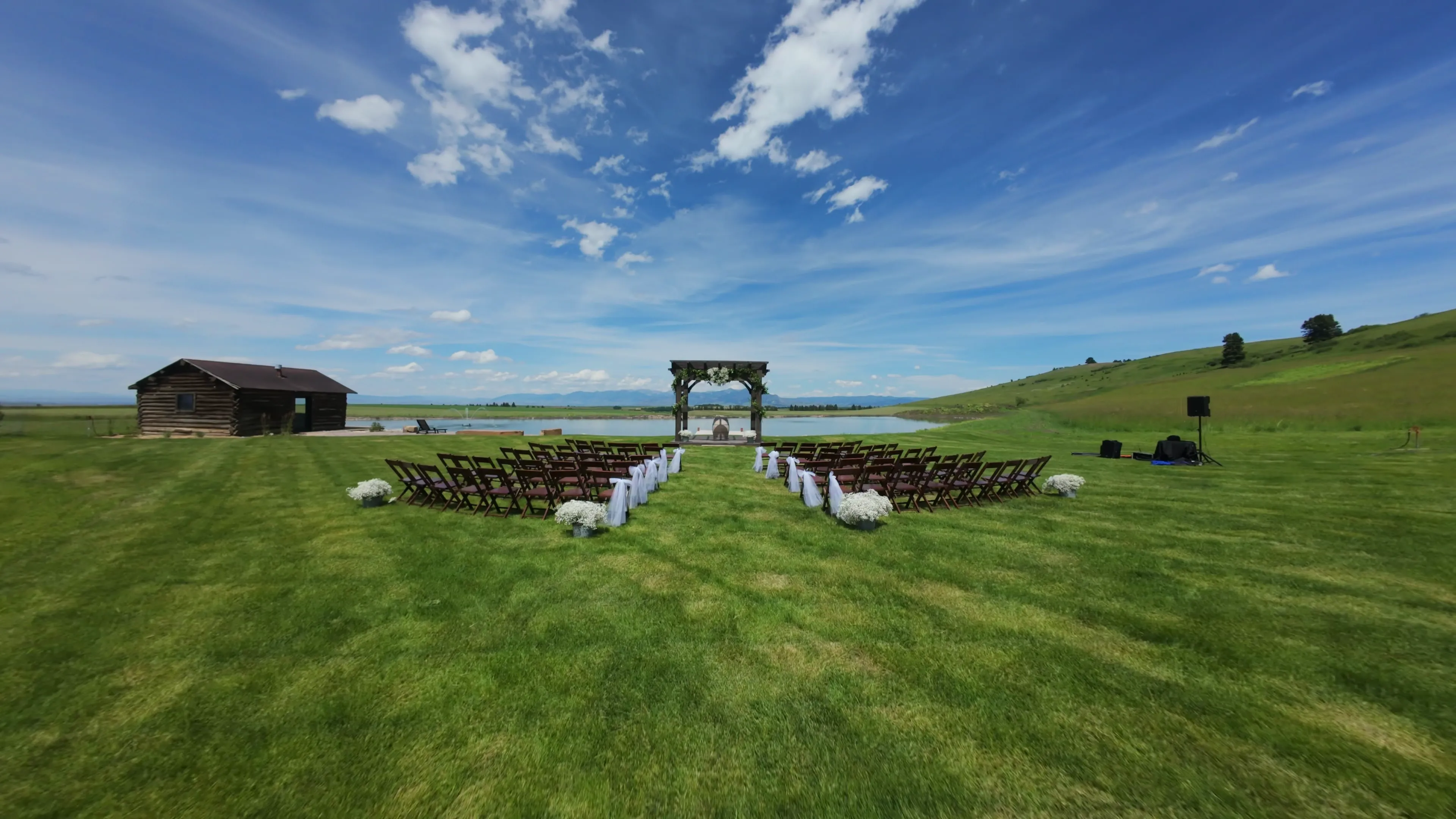 Video tour thumbnail: first frame of the aerial tour