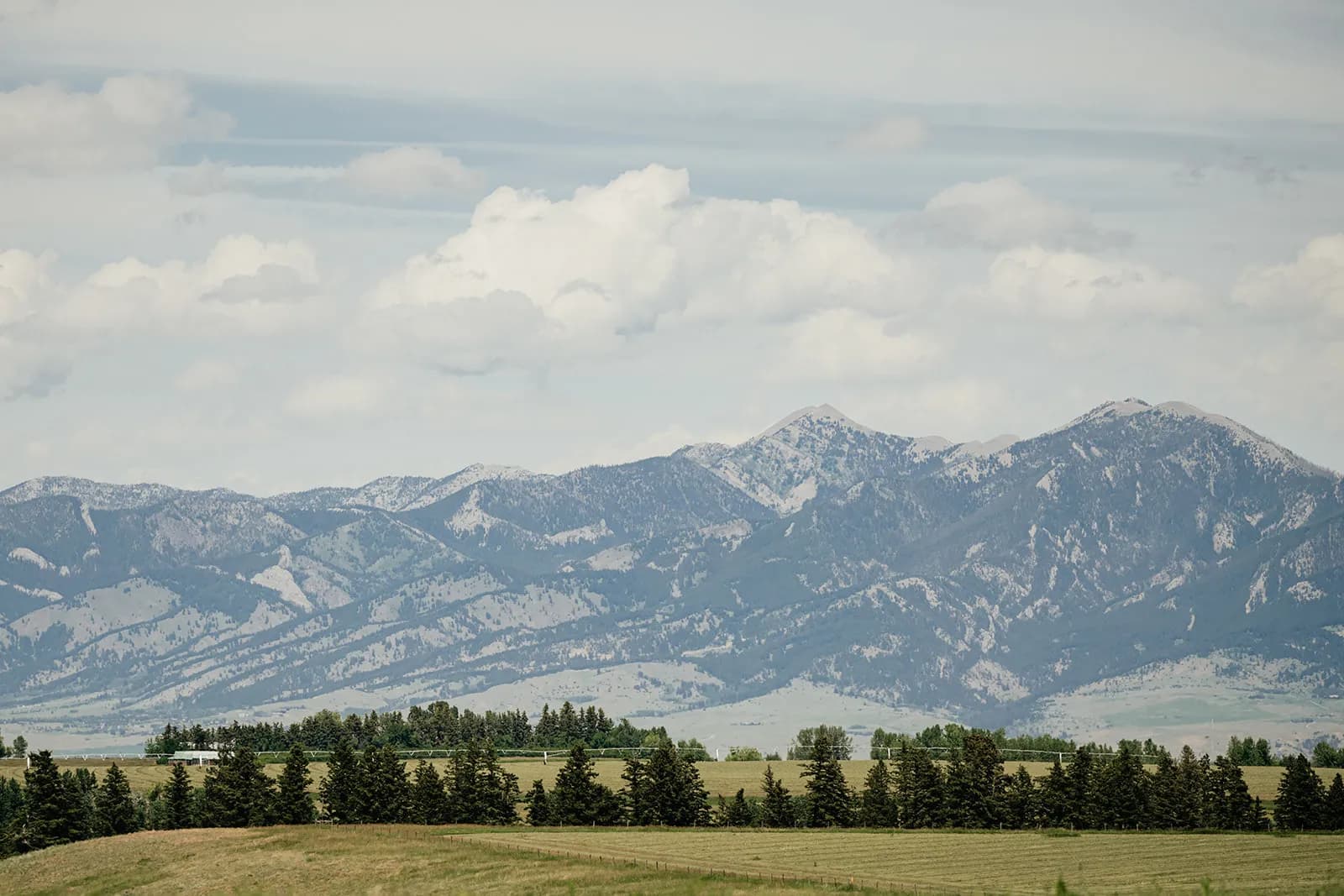 Scenic landscape near Bozeman, Montana